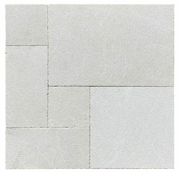 Antalya Cream Marble French Pattern Leathered Paver 3cm