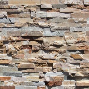 Beige Quartz 6X24 Splitface Ledger Panel