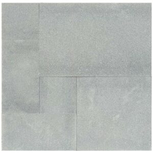 Blue Island Marble French Pattern Leathered Paver 3cm