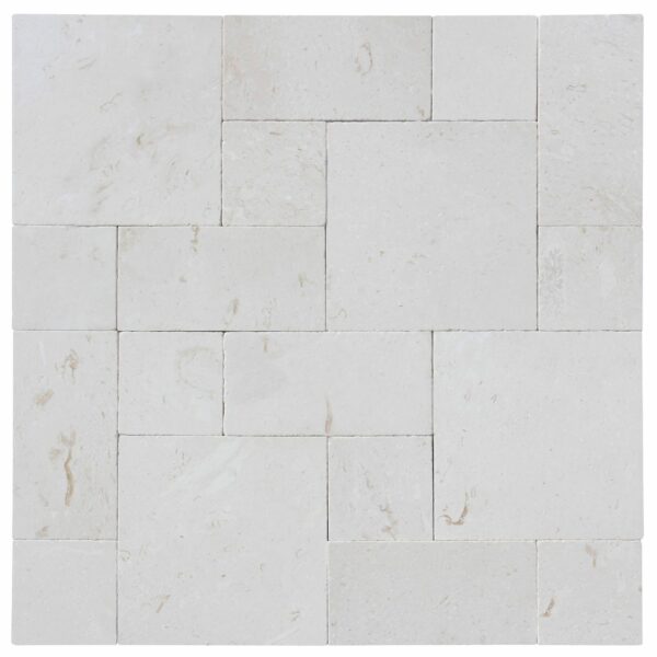 Desert Sand Roman Pattern Tumbled Pavers 3cm