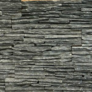 Grey Standard Rockface 6 x 24 Stack Stone Panel