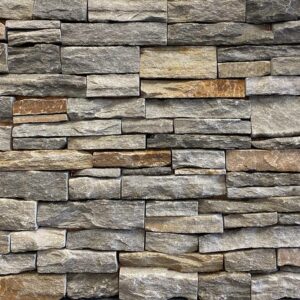 Grey RockFace 8 x 18 Panel