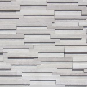 Haisa Limestone 6X24 3D Honed Ledger Panel