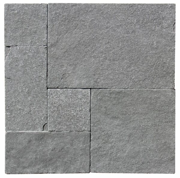 Indian Bluestone French Pattern Tumbled Paver 3cm