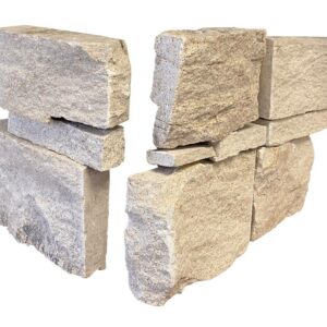 MIXED RockFace 8 x 16 Panel Corner
