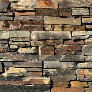 Natural Gold 8×22 Rockface Panel