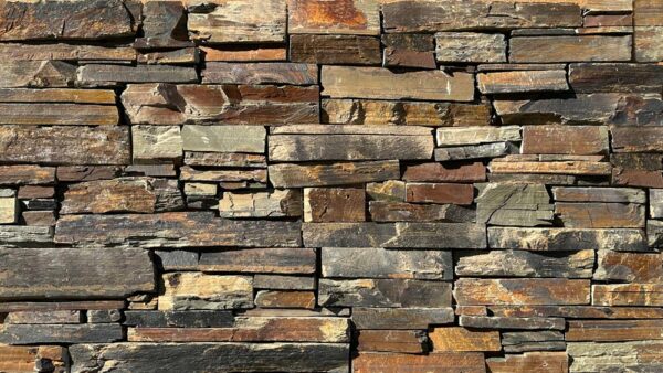 Natural Gold 8×22 Rockface Panel