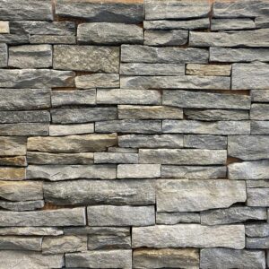 Navy Grey RockFace 8 x 18 Panel #RF818NAVYGREY