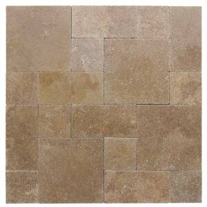 Noce Toros Roman Pattern Tumbled Paver 3cm