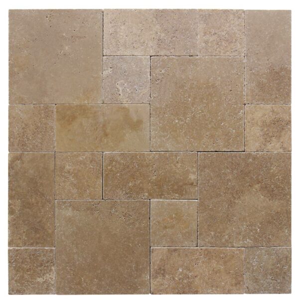 Noce Toros Roman Pattern Tumbled Paver 3cm