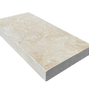 Cordoba Cream Single Sizes Tumbled Pavers 3cm